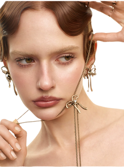 Vintage Bowknot Earrings