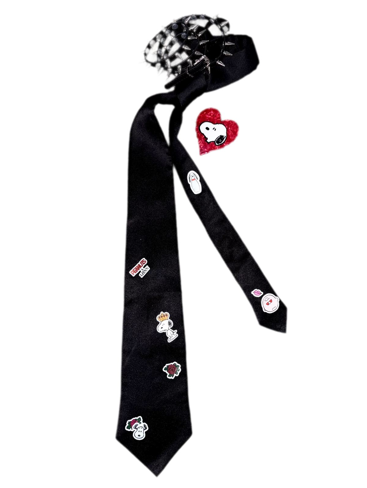 Glossy Printed Formal Tie