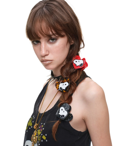 Acetate Snoopy Hair Accessories