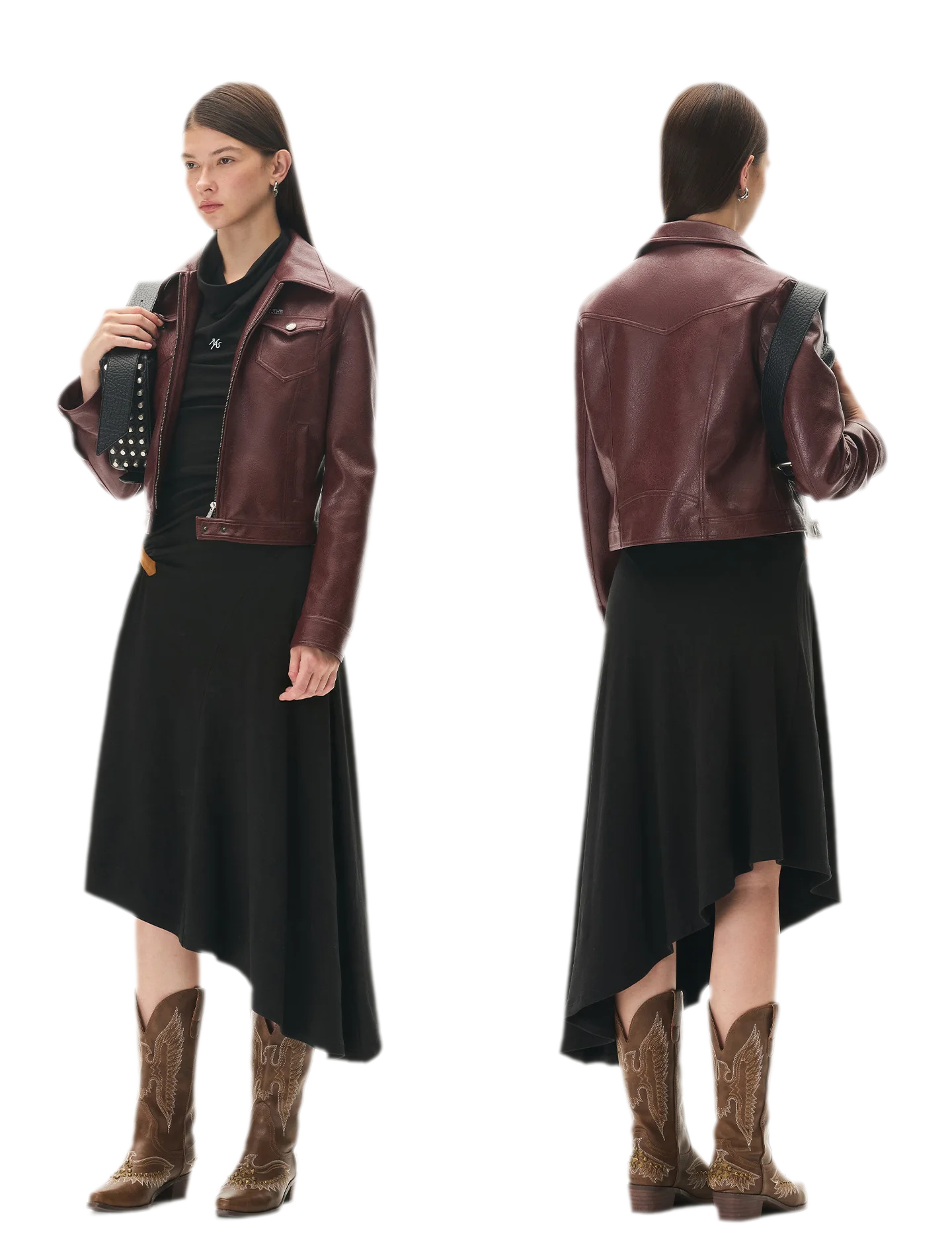 Acetate Wool Ruched Halter Dress