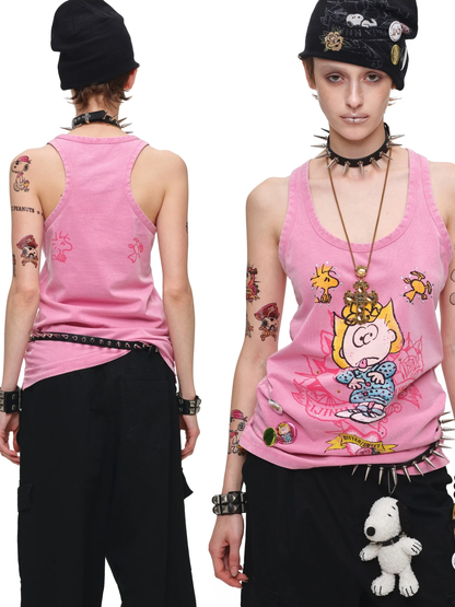 Vintage Graphic Tank Top