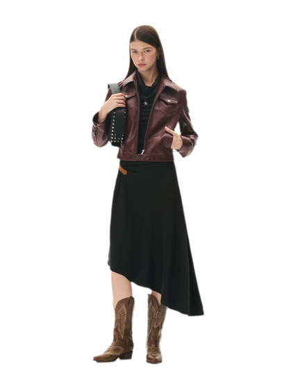 Acetate Wool Ruched Halter Dress