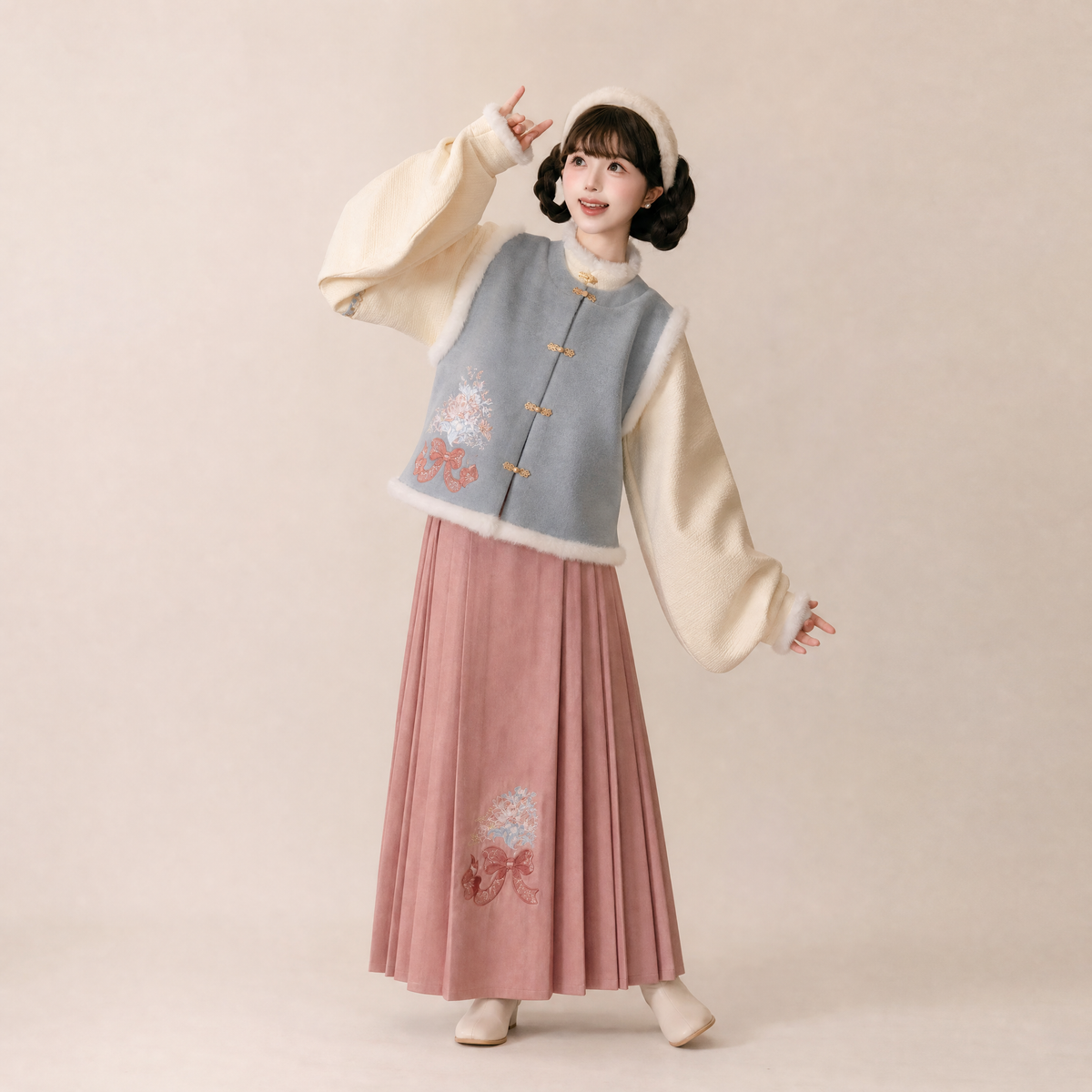 御冬心事 Winter Charm Hanfu Set