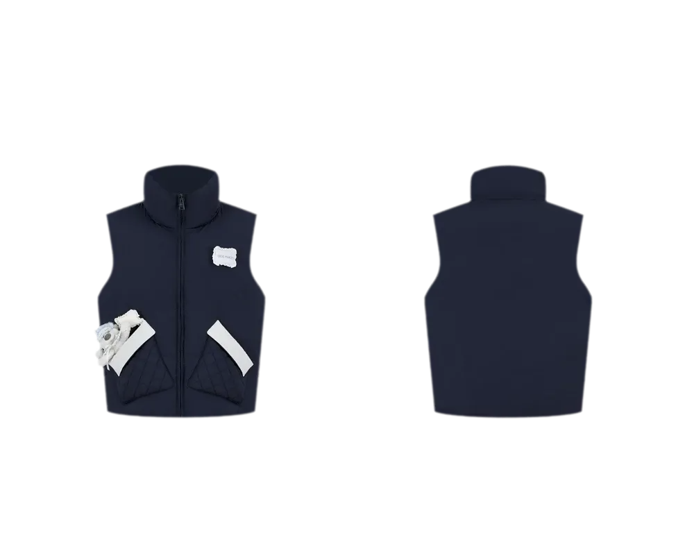 Quilted Bear Down Vest