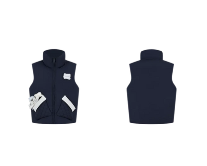 Quilted Bear Down Vest