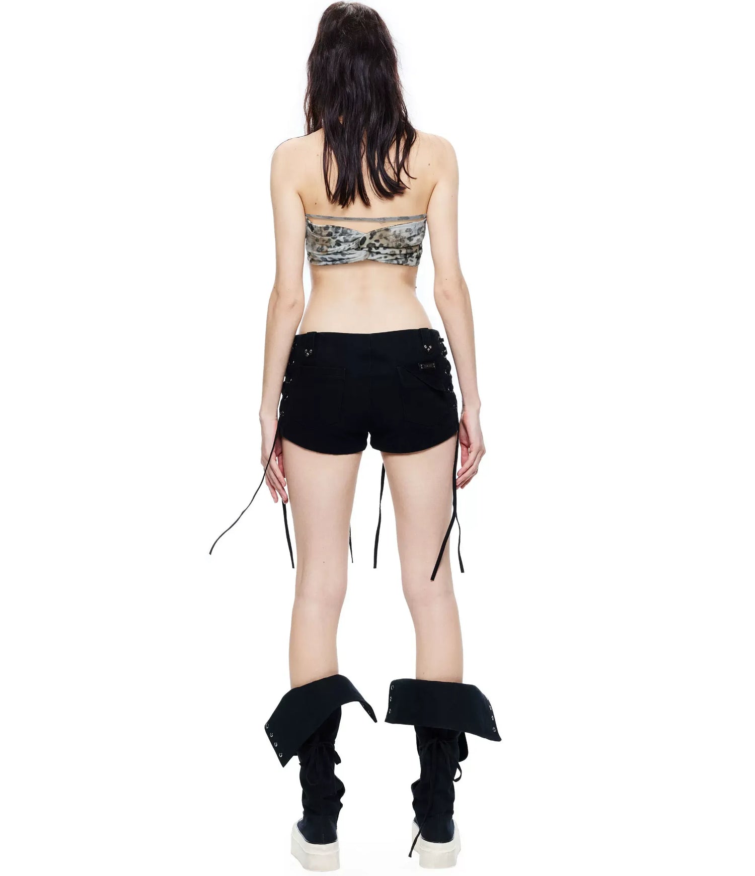 Punk Bandeau Crop Top