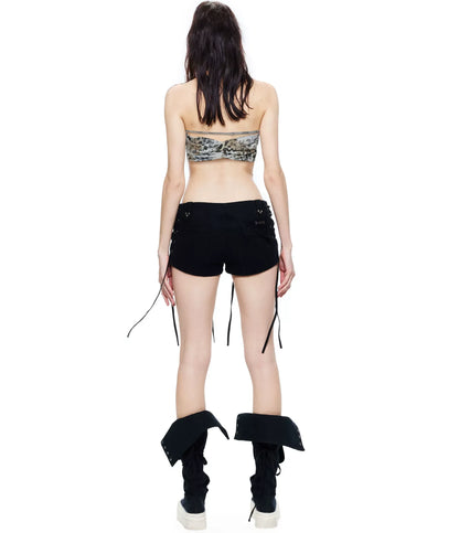 Punk Bandeau Crop Top
