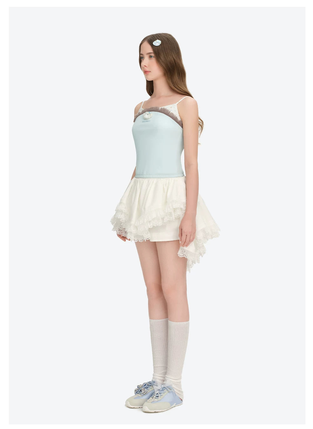 Two-Layer Tassel Camisole Vest