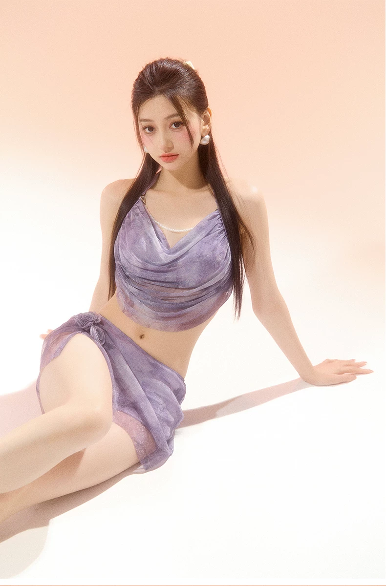 Ruched Two-Piece Swimsuit