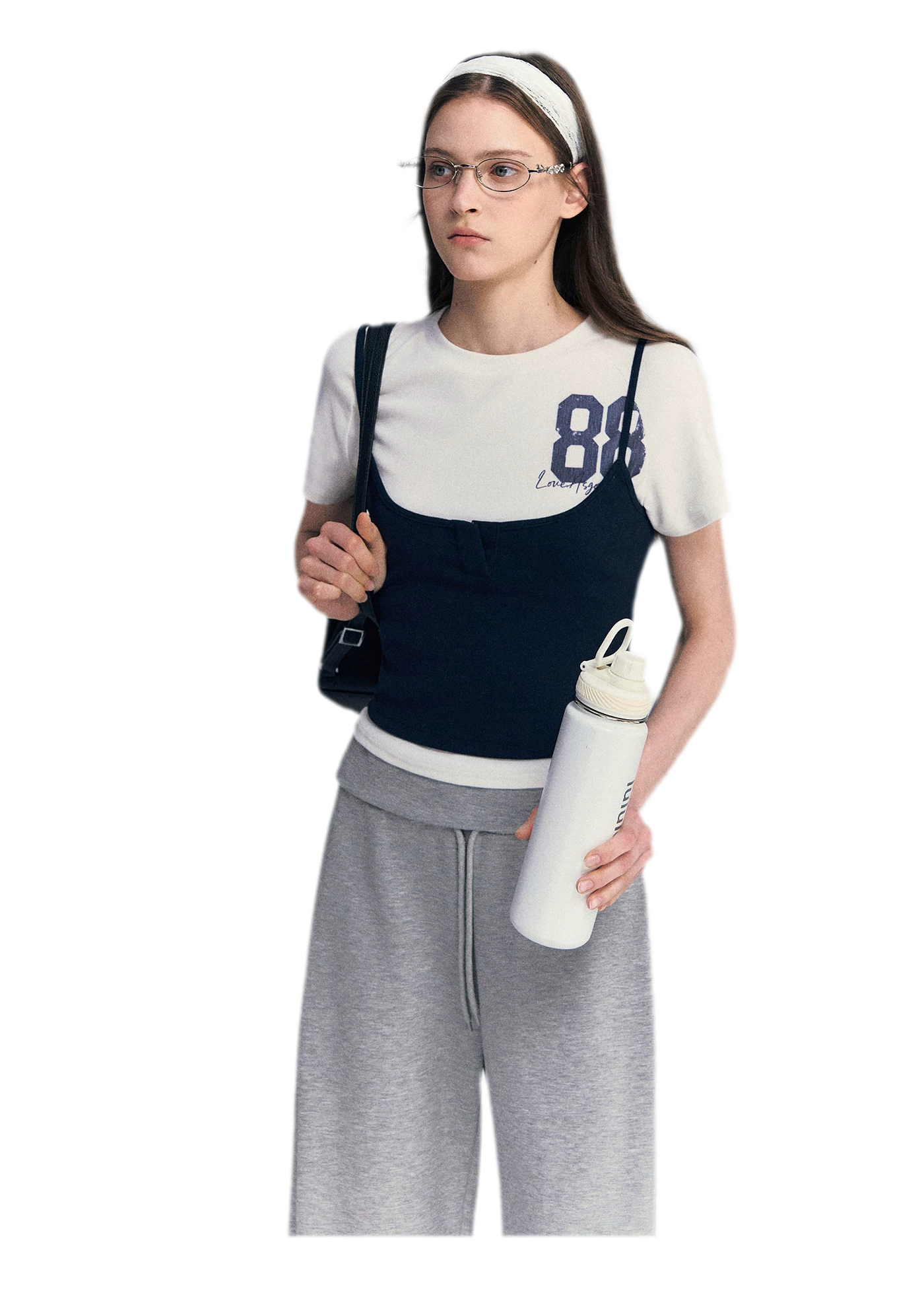 Vintage Layered Raglan Tee