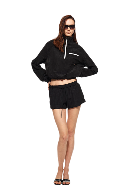 Sun-Protective Raglan Shorts Set