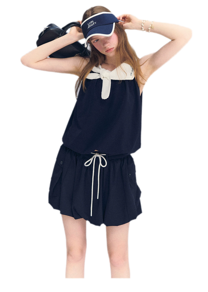 Rabbit Ear Peplum Top