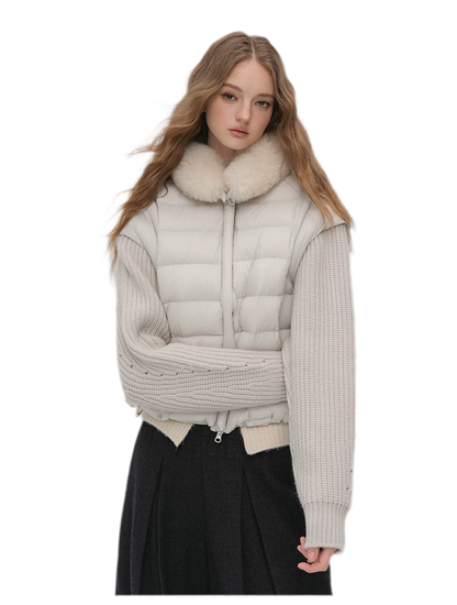 Detachable Sleeve Down Vest