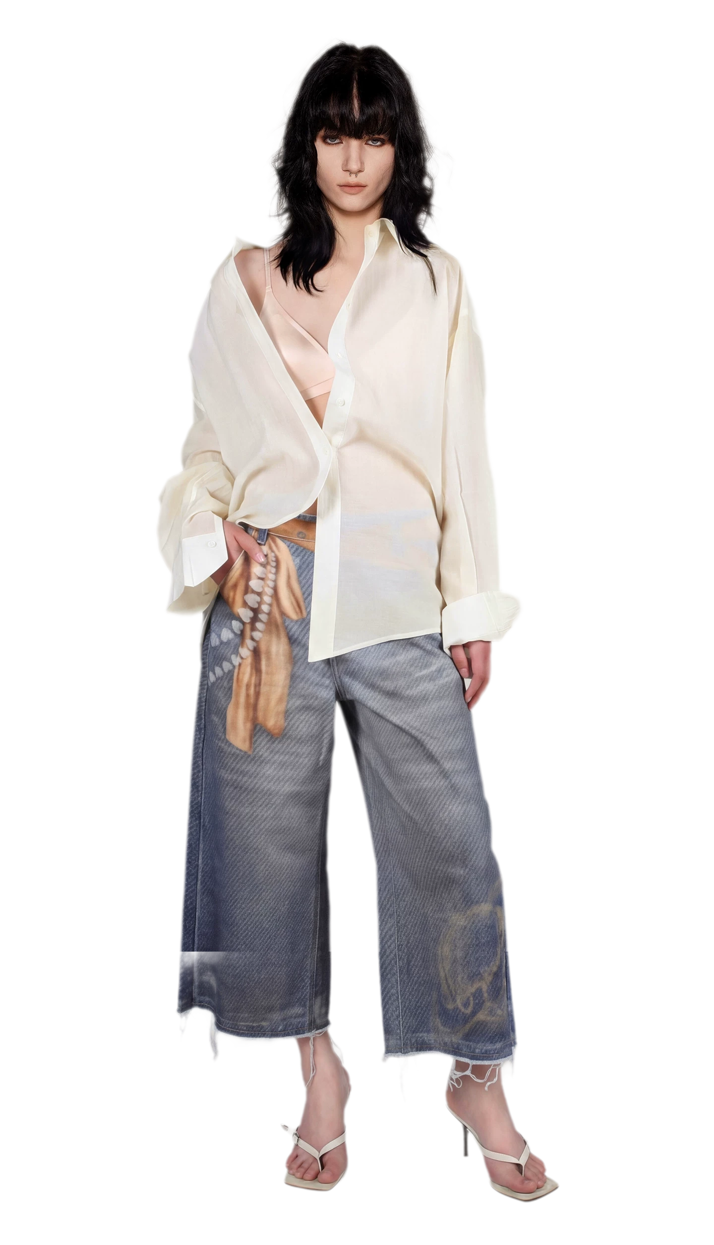 3D Print Wide-Leg Pants