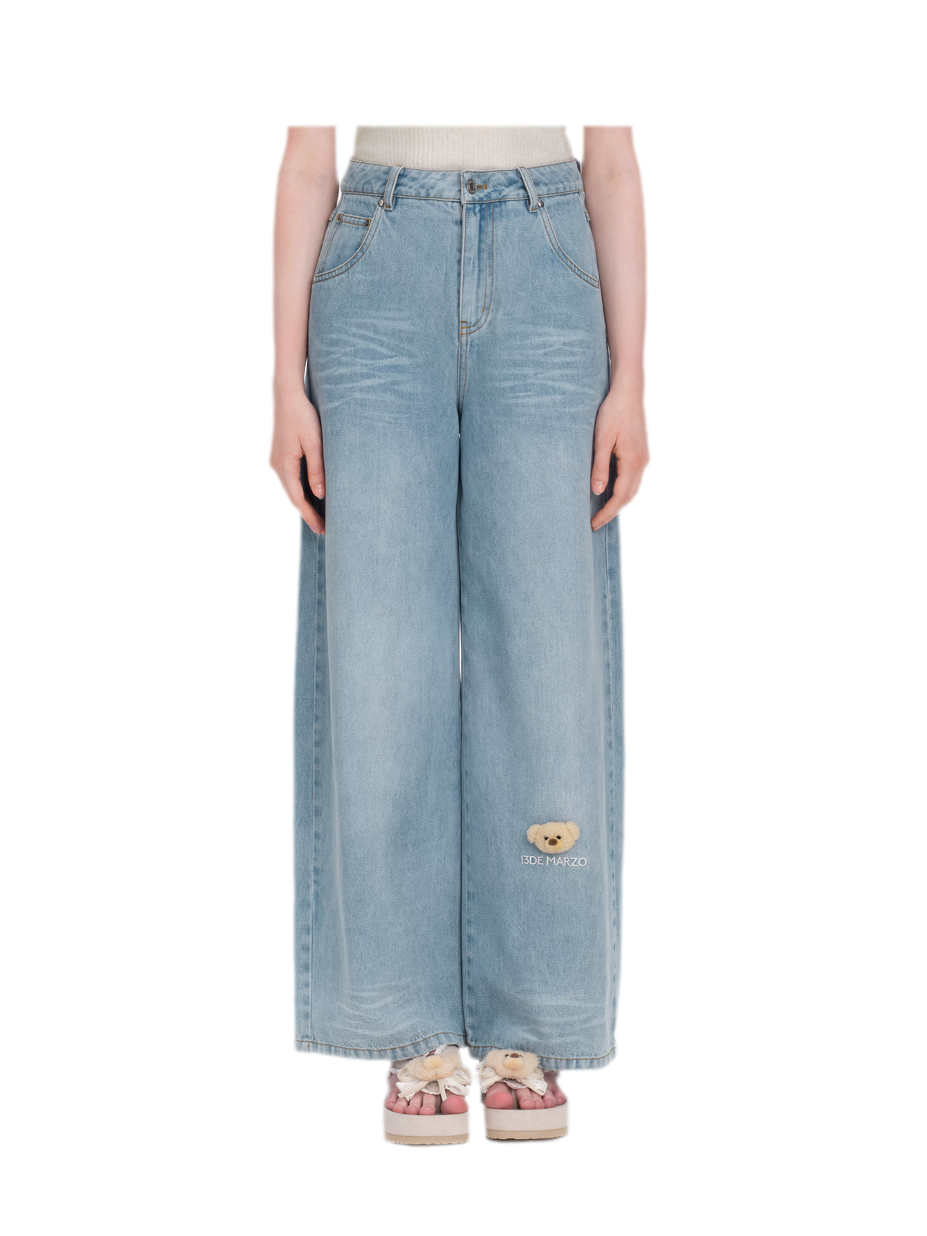 Bear Base Wide Jeans