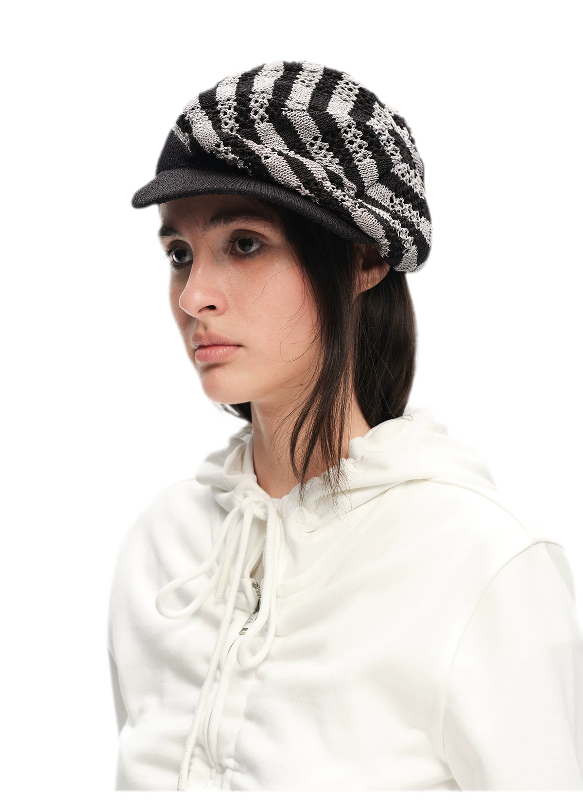 Washi Knit Short Brim Hat