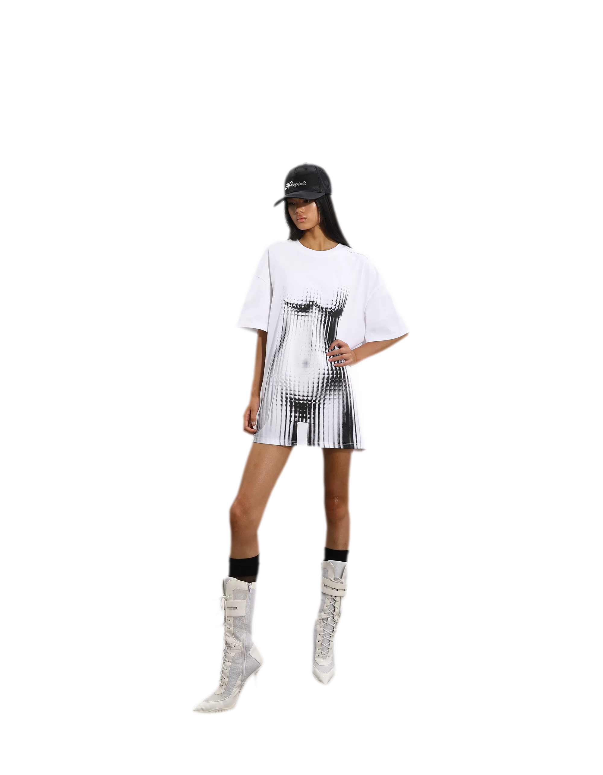 Crystal Silk Rhinestone Cap