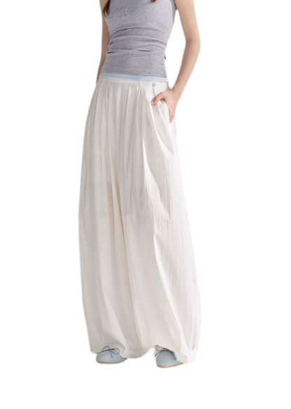 Pleated Balloon Relaxed Pants