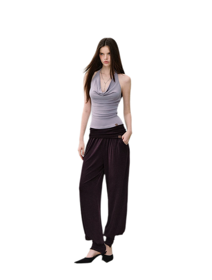 Irregular Ruffle Knit Set