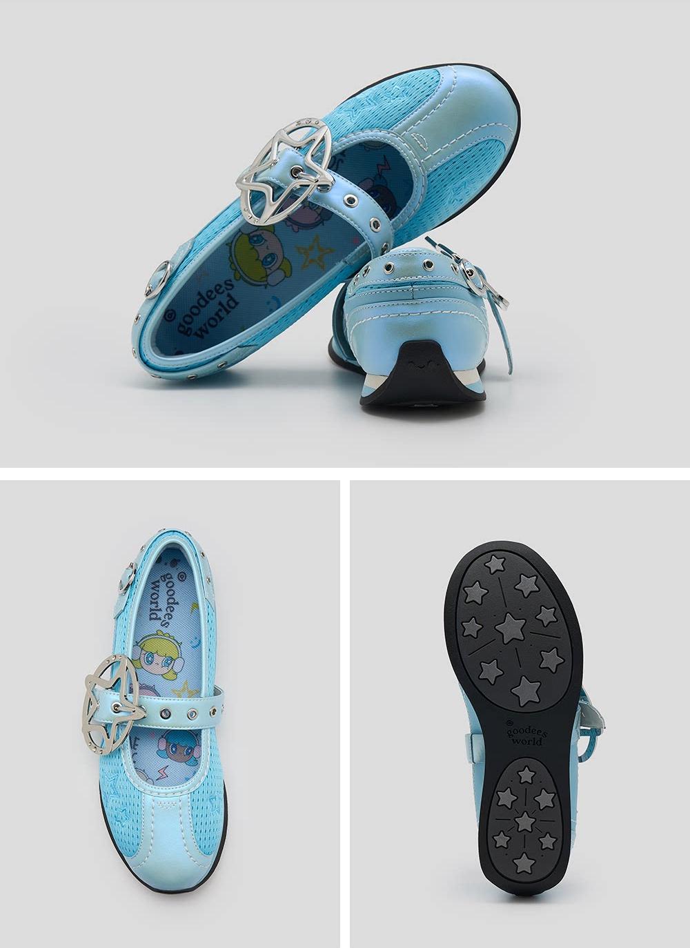 Star Buckle Mary Jane Shoes