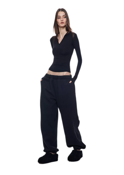 Zip-Front Skin Top