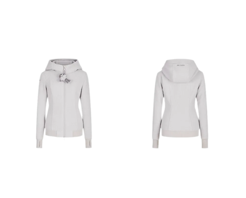 Soft Fleece Slim-Fit Hooded Jacket