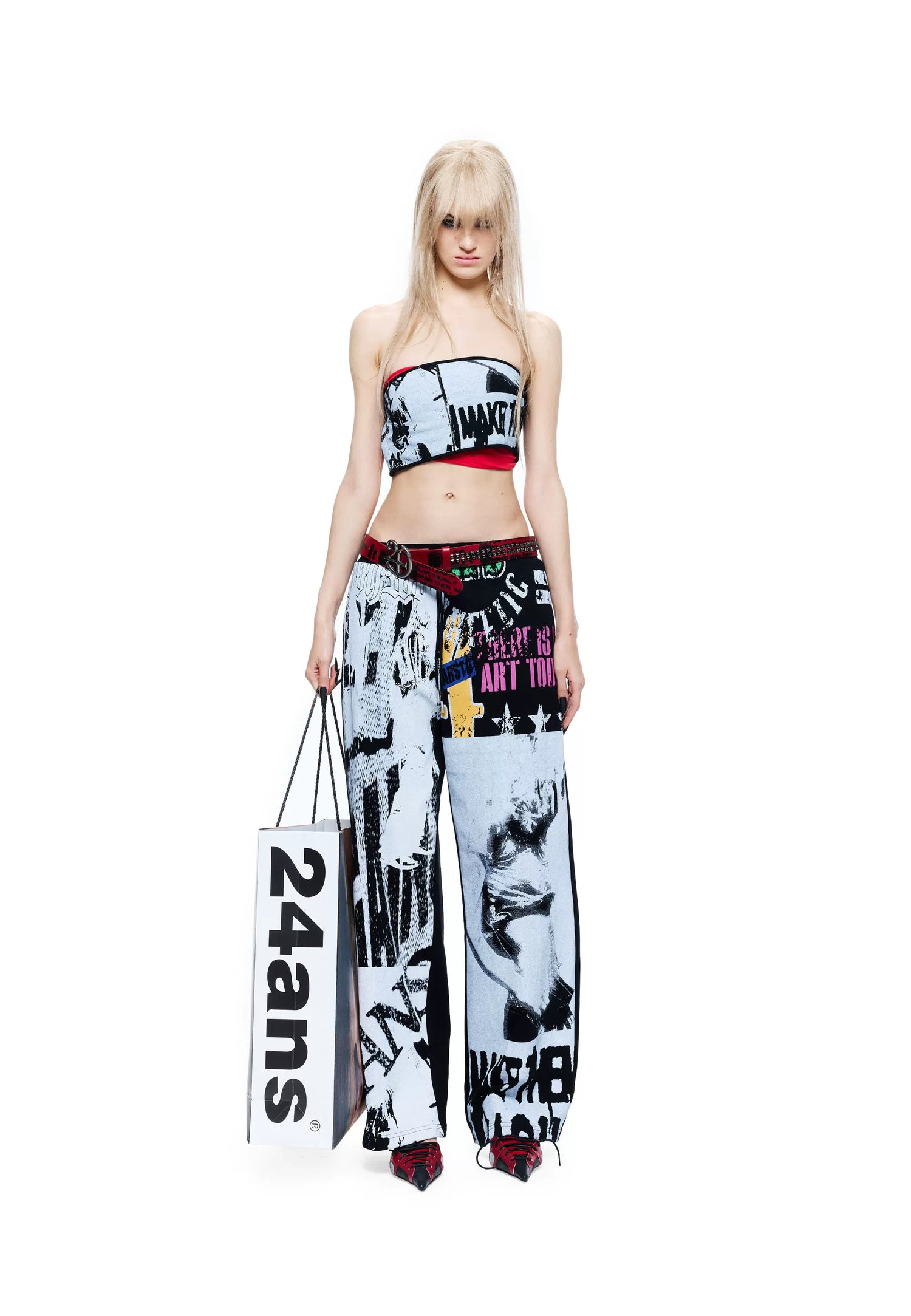 Lightweight Bandeau &amp; Pants Set