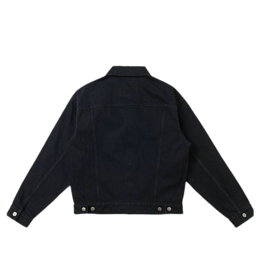 Cross Statue Denim Jacket