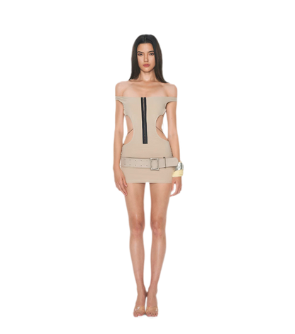 Back Tie Knit Dress