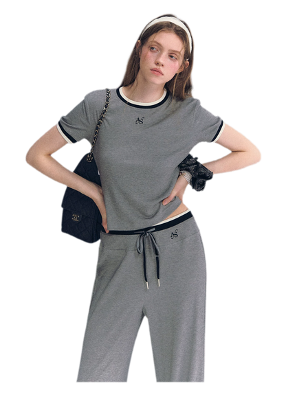 Retro Trim Two-Piece Set