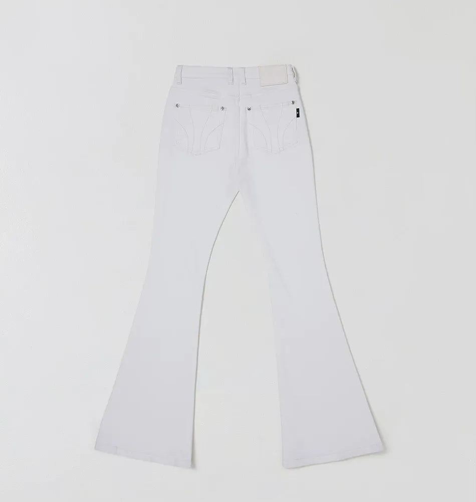 Classic Cross Hurricane Flare Denim Pants
