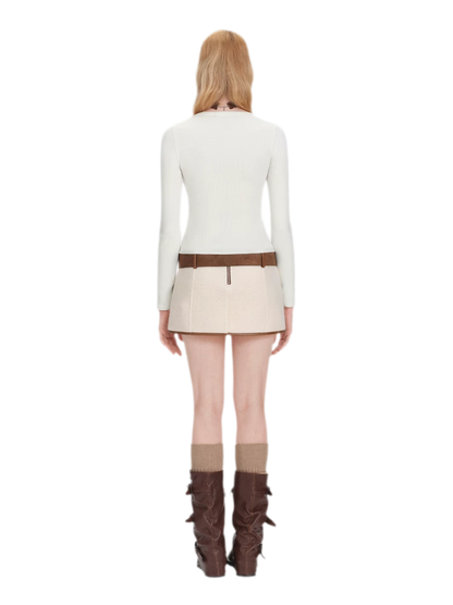 Textured Knit Undershirt