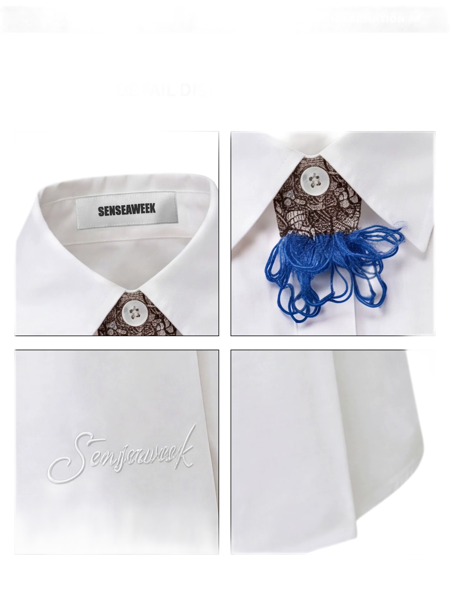 Cotton Blend Cocoon Shirt