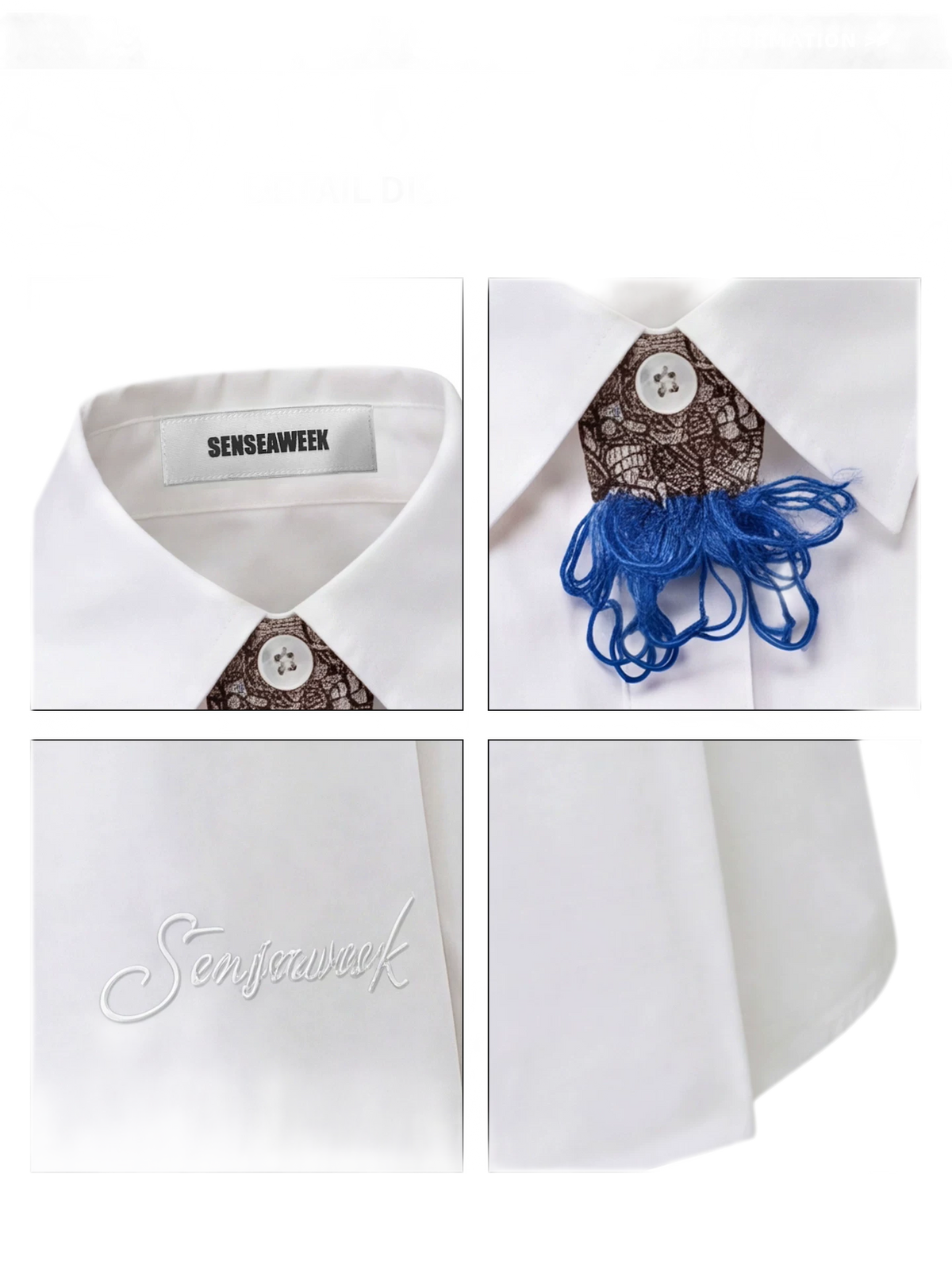Cotton Blend Cocoon Shirt