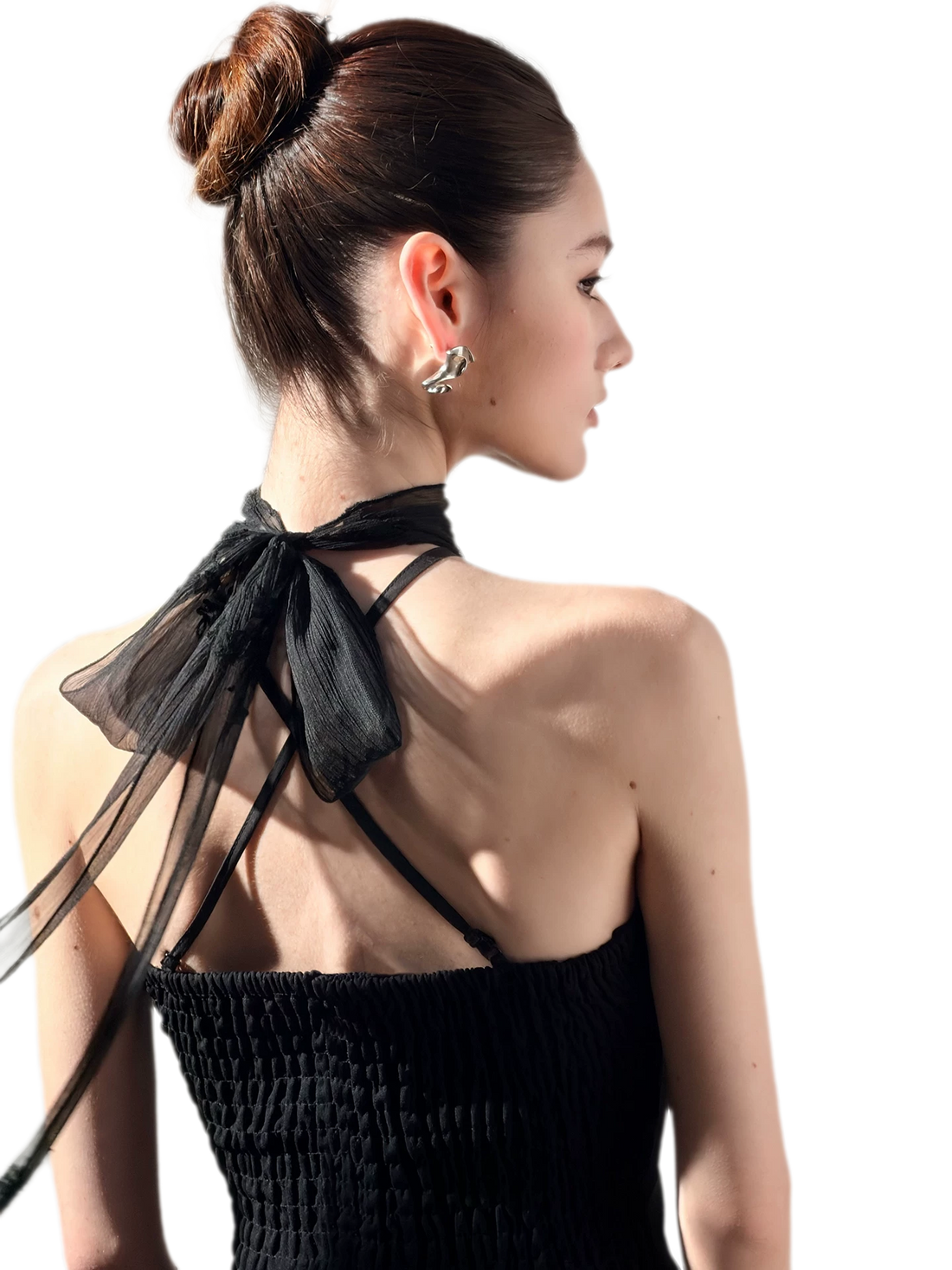 Halter Neck Bow Top