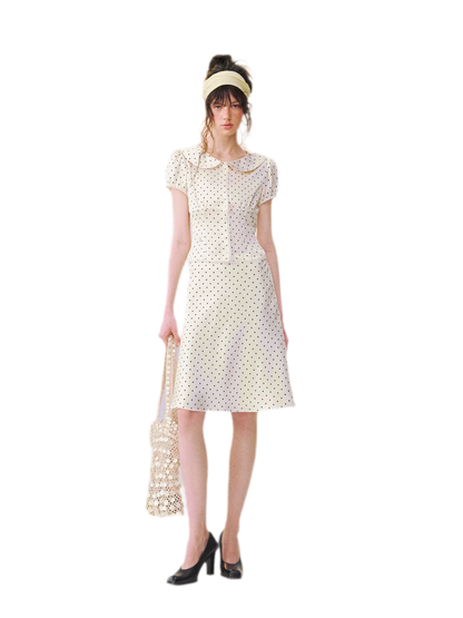 Lace Trim Puff Shirt