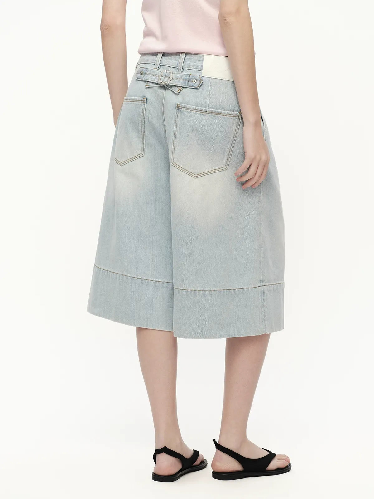 Vintage Paris Buckle Jeans