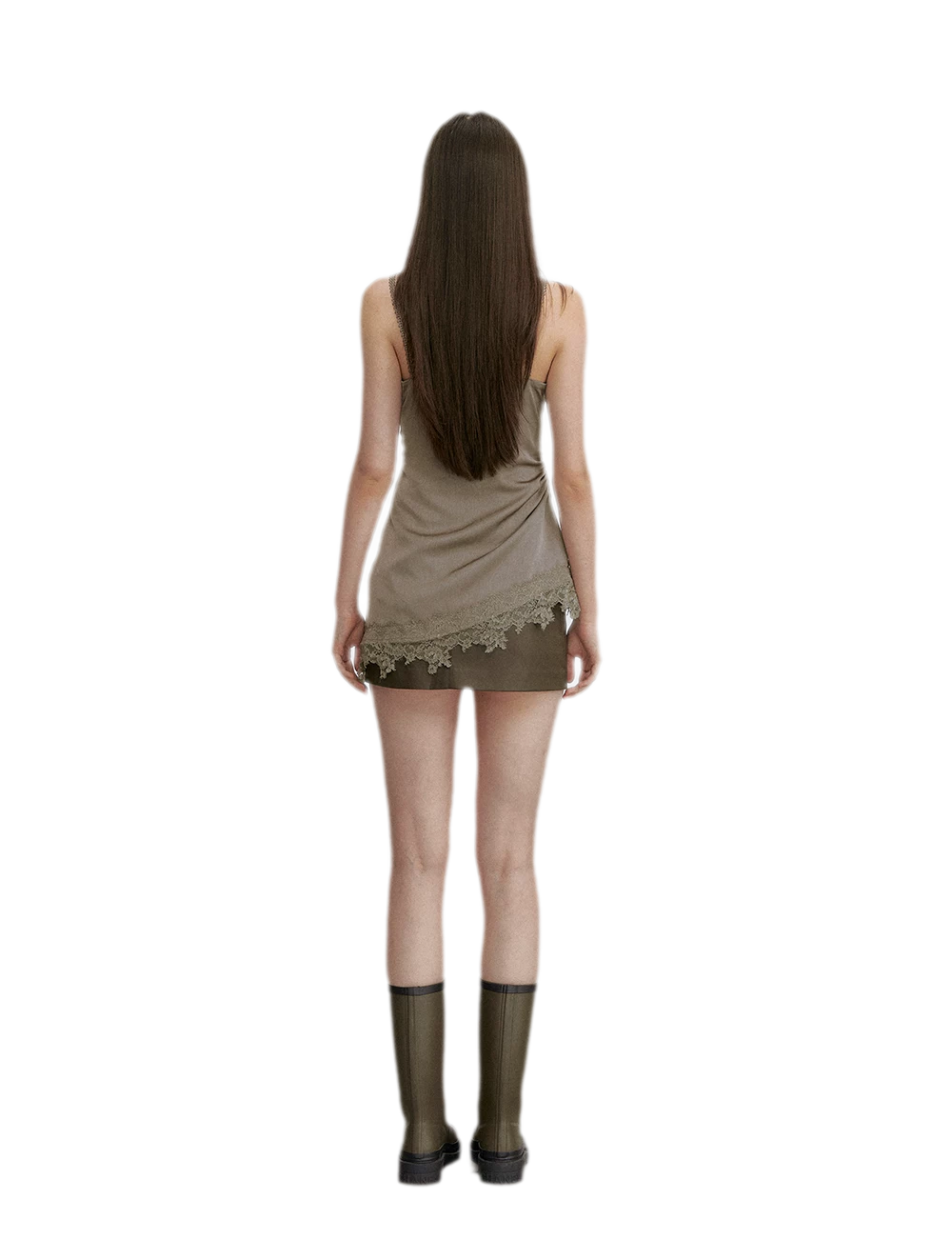 Crushed Lace Cami Top