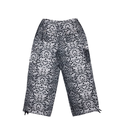Classic Retro Leopard Paratrooper Pants