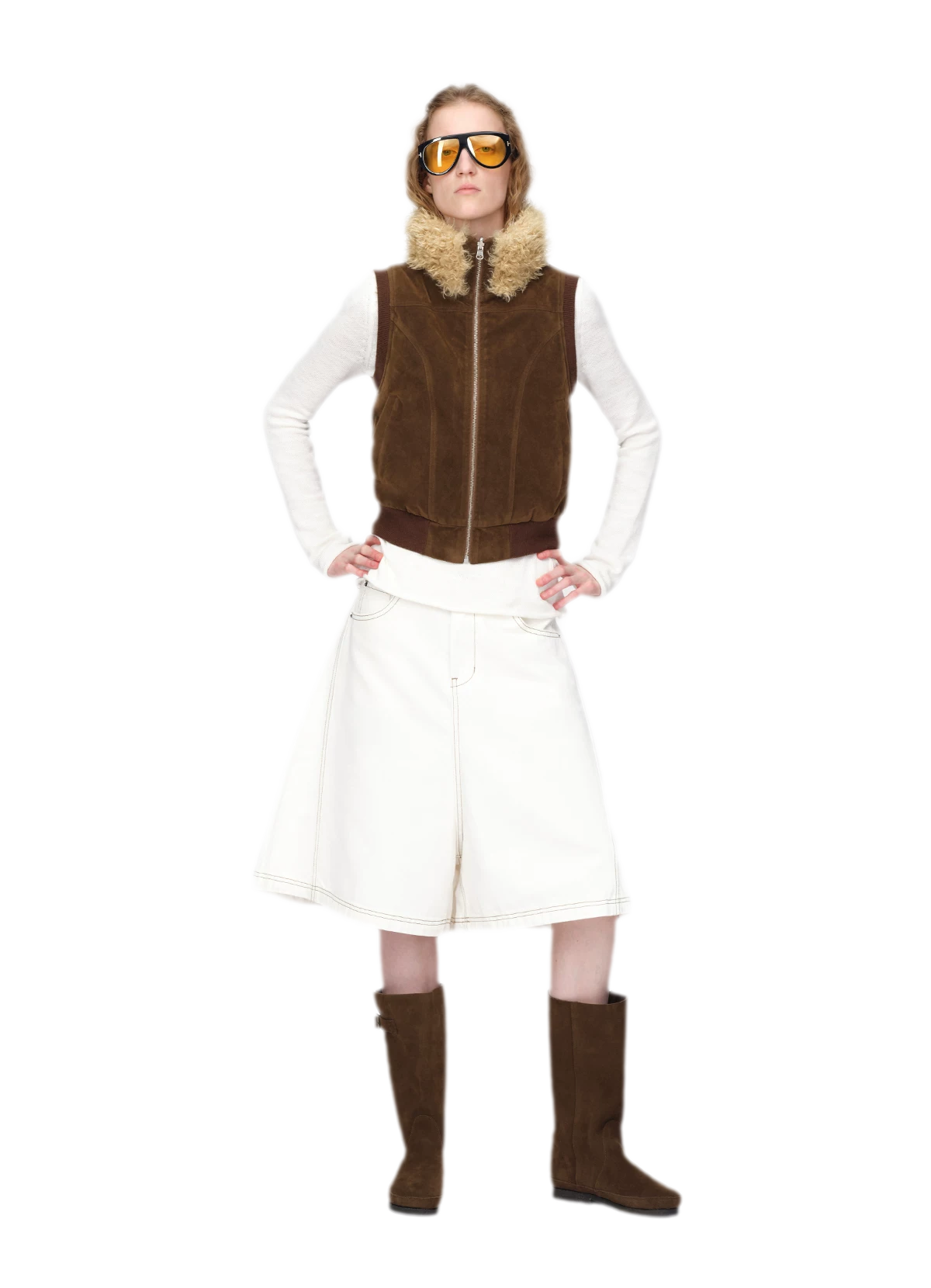 Reversible Teddy Fitted Vest