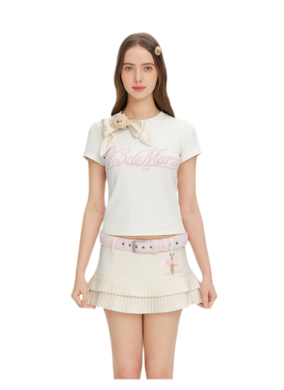 Floral Pleated Skort