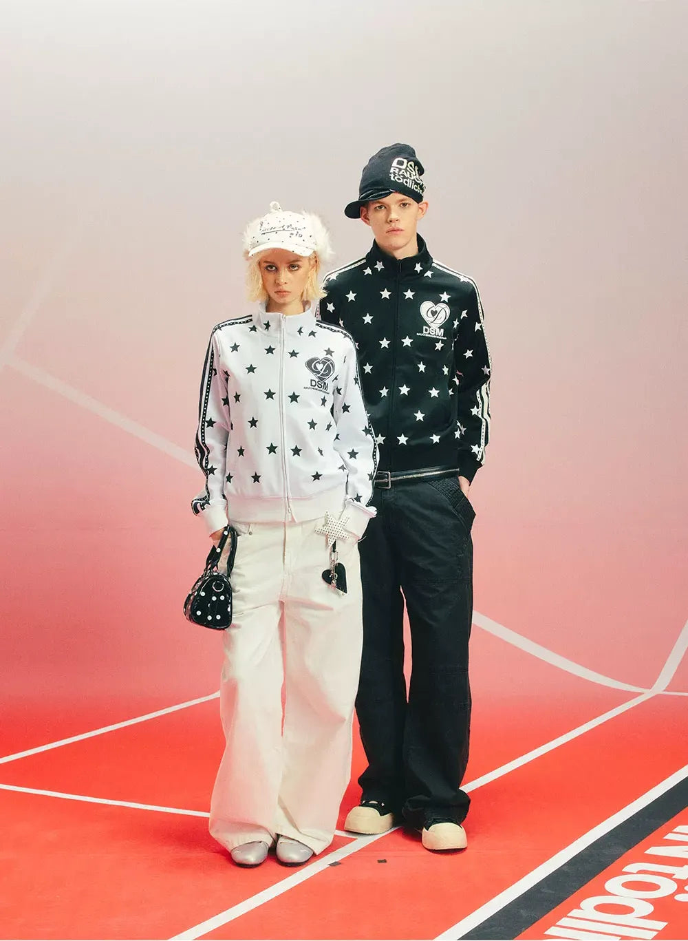 Star Print Slim Jacket