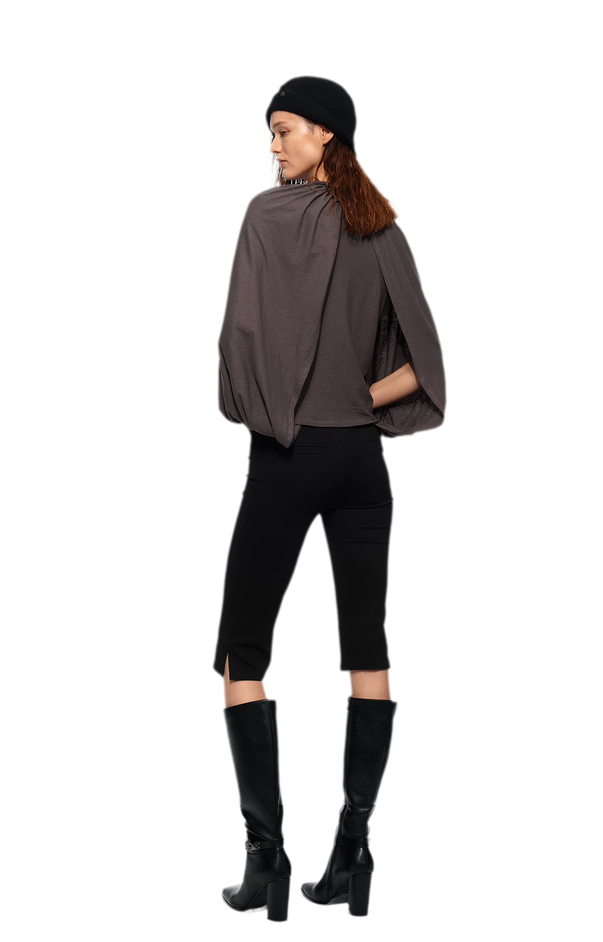 Cotton Cape Sleeve Top