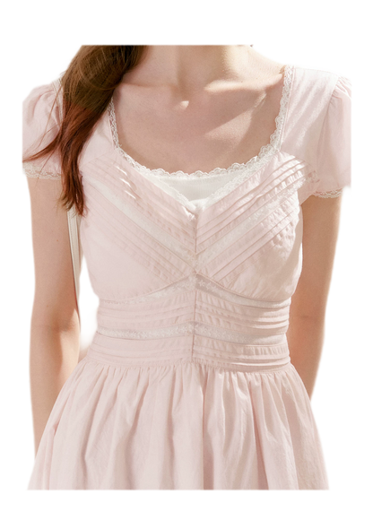 Lace V-Neck Dress