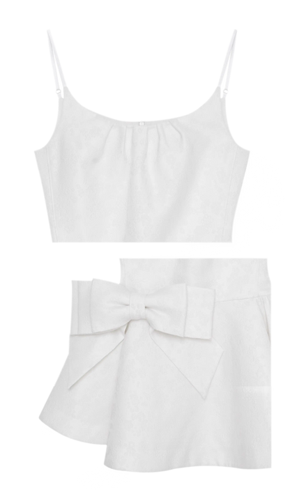 Elegant Bowknot Strap Dress