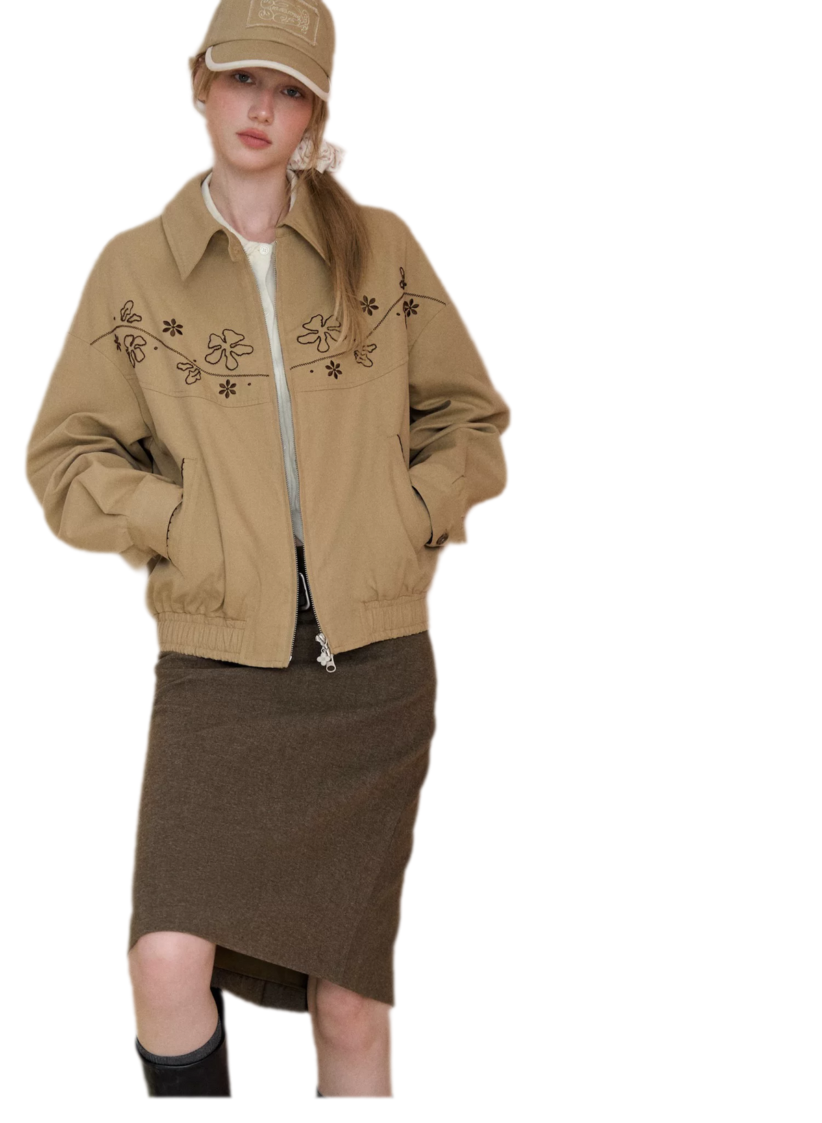 Embroidered Vintage Workwear Jacket