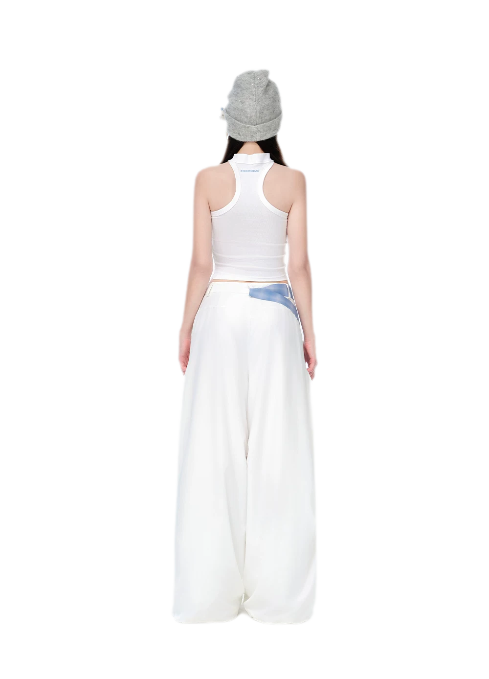 Silver Chain Bustier Top