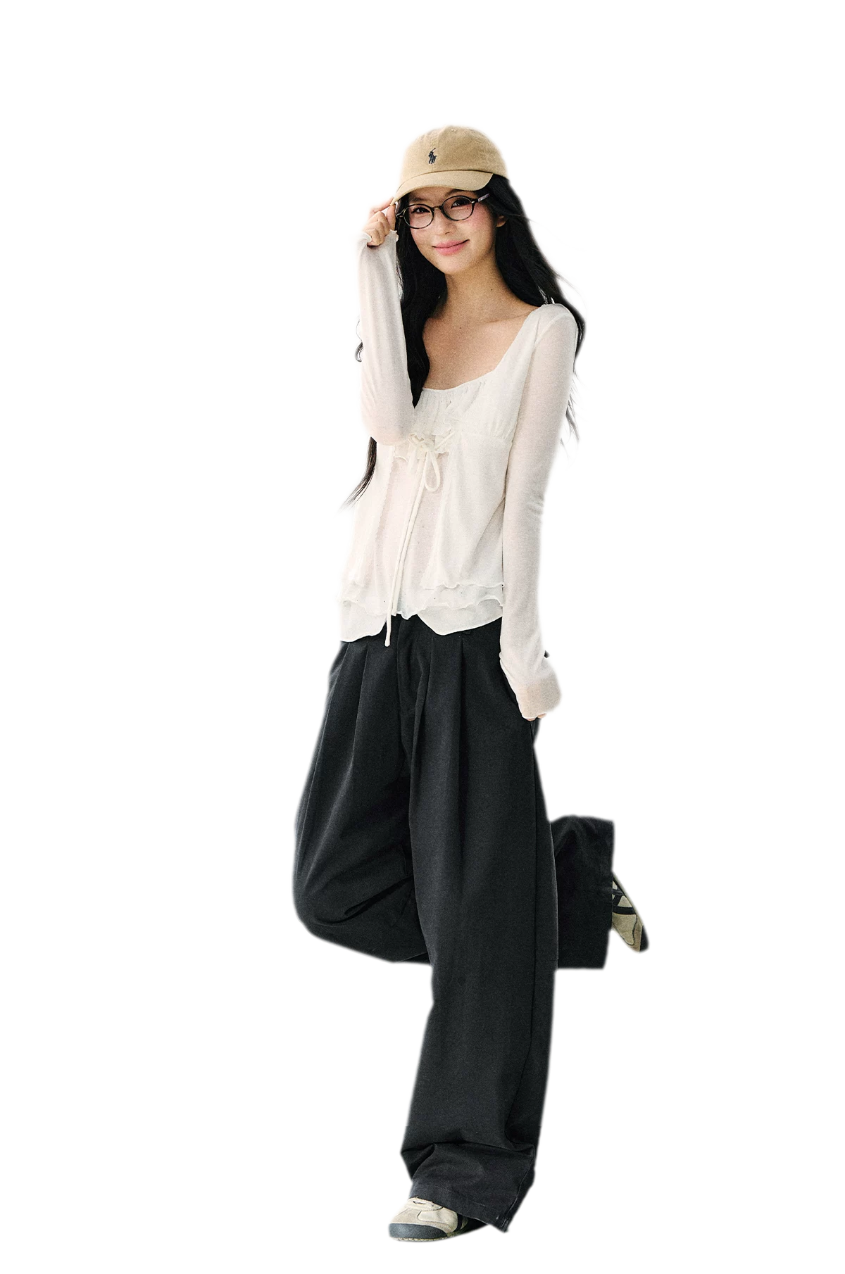 Sweet Ruffle Cardigan Set