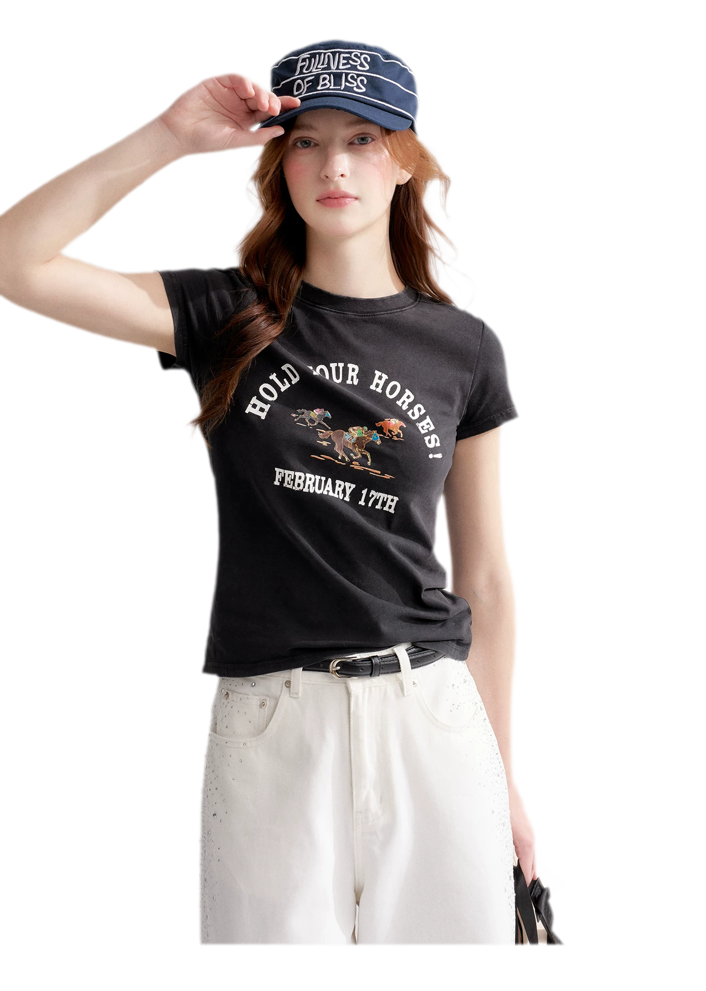 Vintage Horse Print Tee