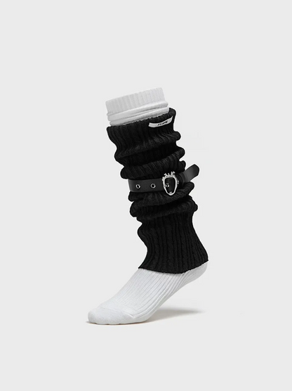 Knit Sock Leg Warmers